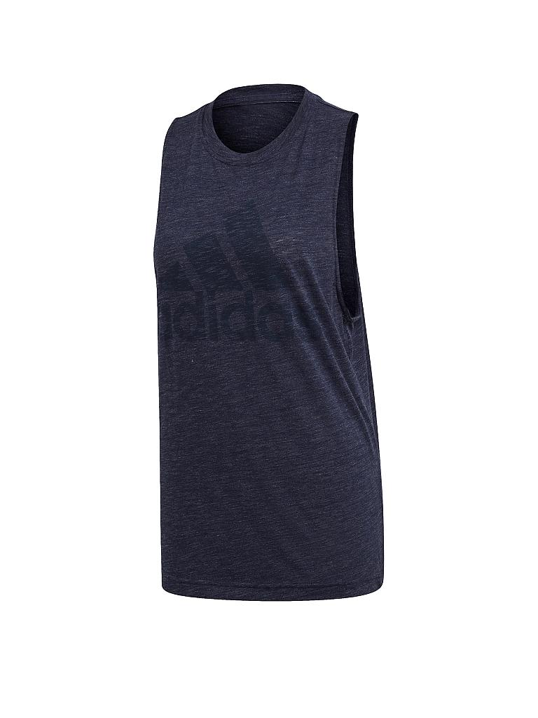 ADIDAS Damen Tanktop ID Winners Muscle Shirt blau | S ADIDAS Damen Tanktop ID Winners Muscle Shirt braun | XS
